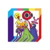51× Rainbow Friends Themed Party Tableware Set w/ Cups Plates Napkins Tablecloth