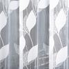 Martyna - Tenda Jacquard Pronta con Orlo Dritto - 400X160 Cm - Bianco