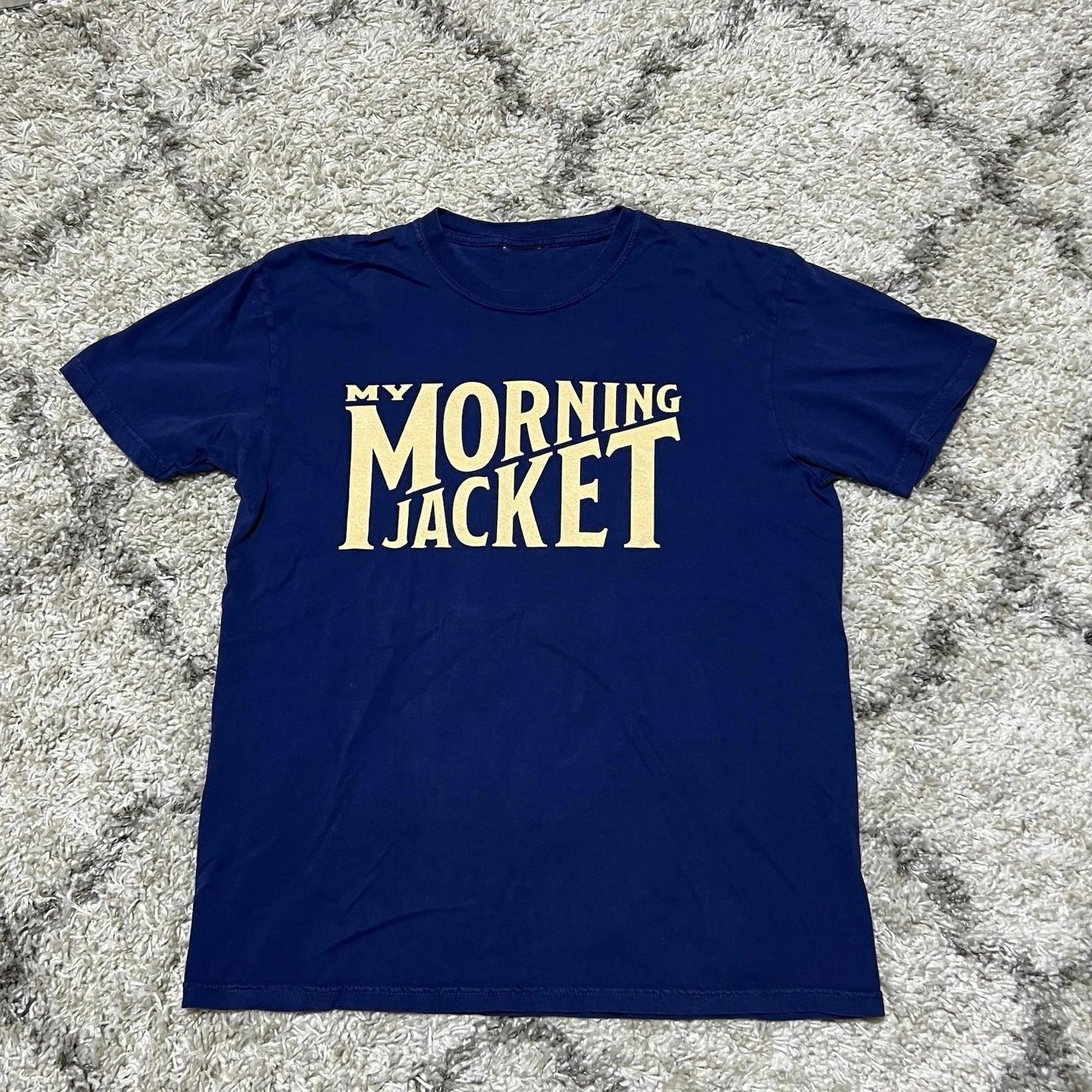My Morning Jacket Blue Color 1side Logo Shirt Unisex BL1729 Unisex T-Shirt XXXL