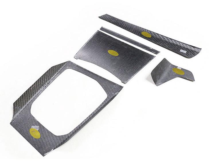 BMW M2/M3/M4 G80/G82/G87 Dry Carbon Fiber Interior Central Control Decoration Sticker