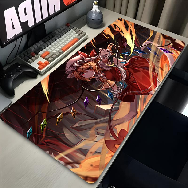 Mouse Pad Laptop PC Gaming Accessories Playmat Extra Large Touhou Project Anime Girl Izayoi Sakuya Kirisame Marisa Mousepad