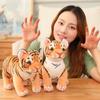 25/30cm Cartoon Plush Tiger Toys Soft Simulation Tiger Dolls Stuffed Animal Pillow Room Decor Toys Birthday Gifts