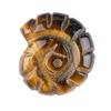 Natural Stone Conch Shell Figurine Healing Stone Ocean Ornament Boho Beach Polished Natural Gemstone Gifts for Men Women