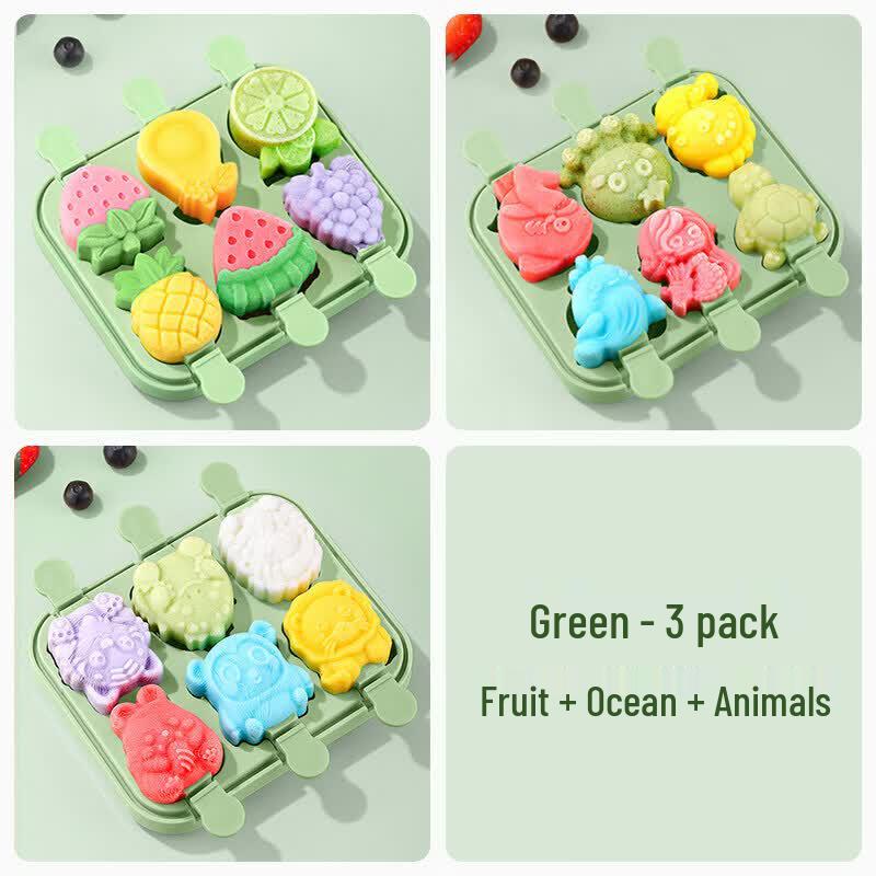 Food Grade DIY Ice Pop & Ice Cream Mold