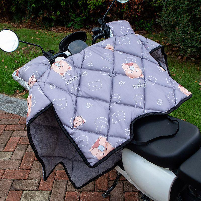 Thickened Waterproof Windshield Cover for Electric Vehicles, Tricycles & Motorcycles - Winter-Proof & Insulated