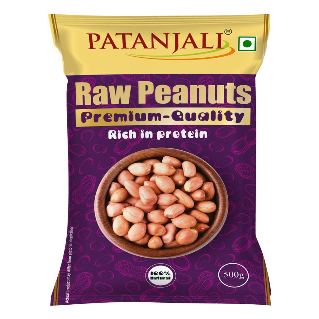 Patanjali Raw Peanuts 500gm