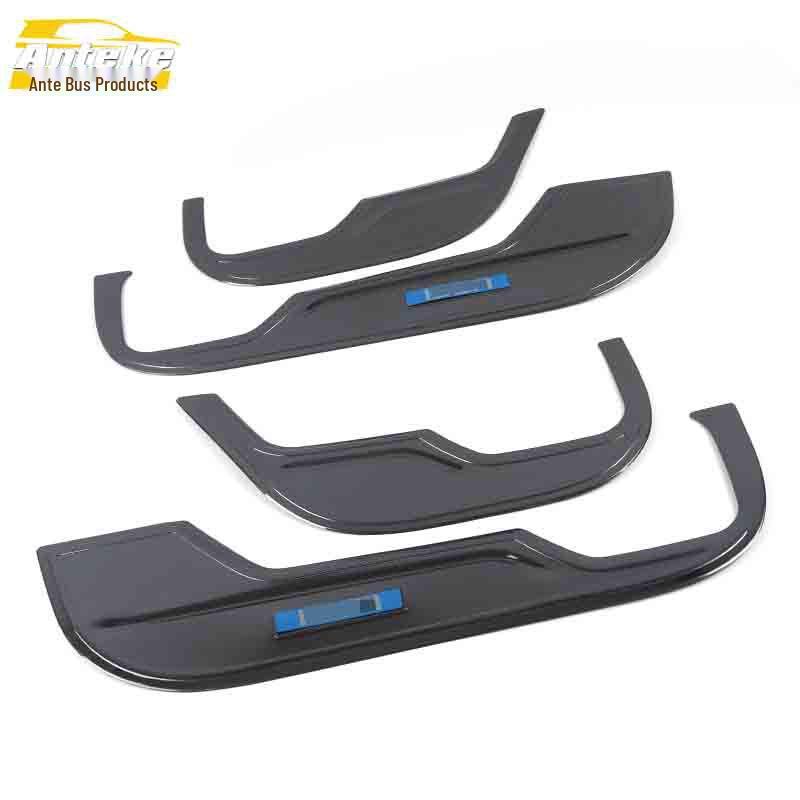 Compatible with 20 ICON Models: Stainless Steel Car Door Anti-Kick Panel & Armrest Box Decorative Sticker Accessories.