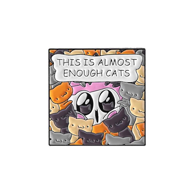 Adorable Kitten Enamel Lapel Pin - Cat Lover Collection