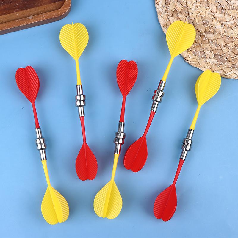 2/5/10 Pezzi/Set Freccette Magnetiche Sicurezza Freccette di Ricambio Per Tavola Magnetica Gioco da Interno Accessori Adulti Bambini Giocattoli Regalo