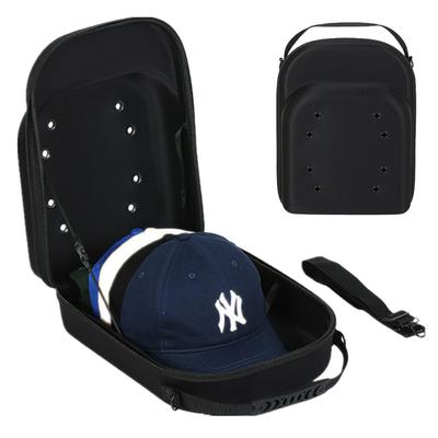 SALUDABLE Hat Storage Case, Baseball Cap Bag, Shape-Retaining, Water-Resistant Holder, Travel Storage
