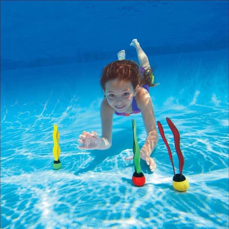 Summer Throwing Toy Funny Swimming Pool Diving Game Toys for Children Dive Dolphin Accessories