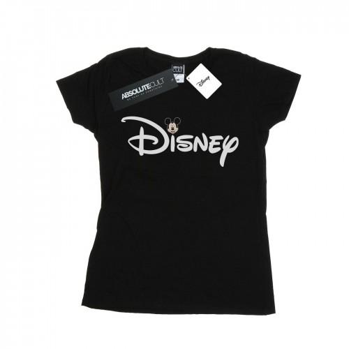 Disney Womens/Ladies Mickey Mouse Logo Head Cotton T-Shirt