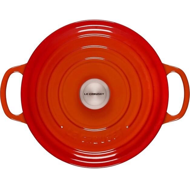Cast Iron Roaster Le Creuset Signature Round 22 Cm Oven Red 3.3 L (21177220902430)