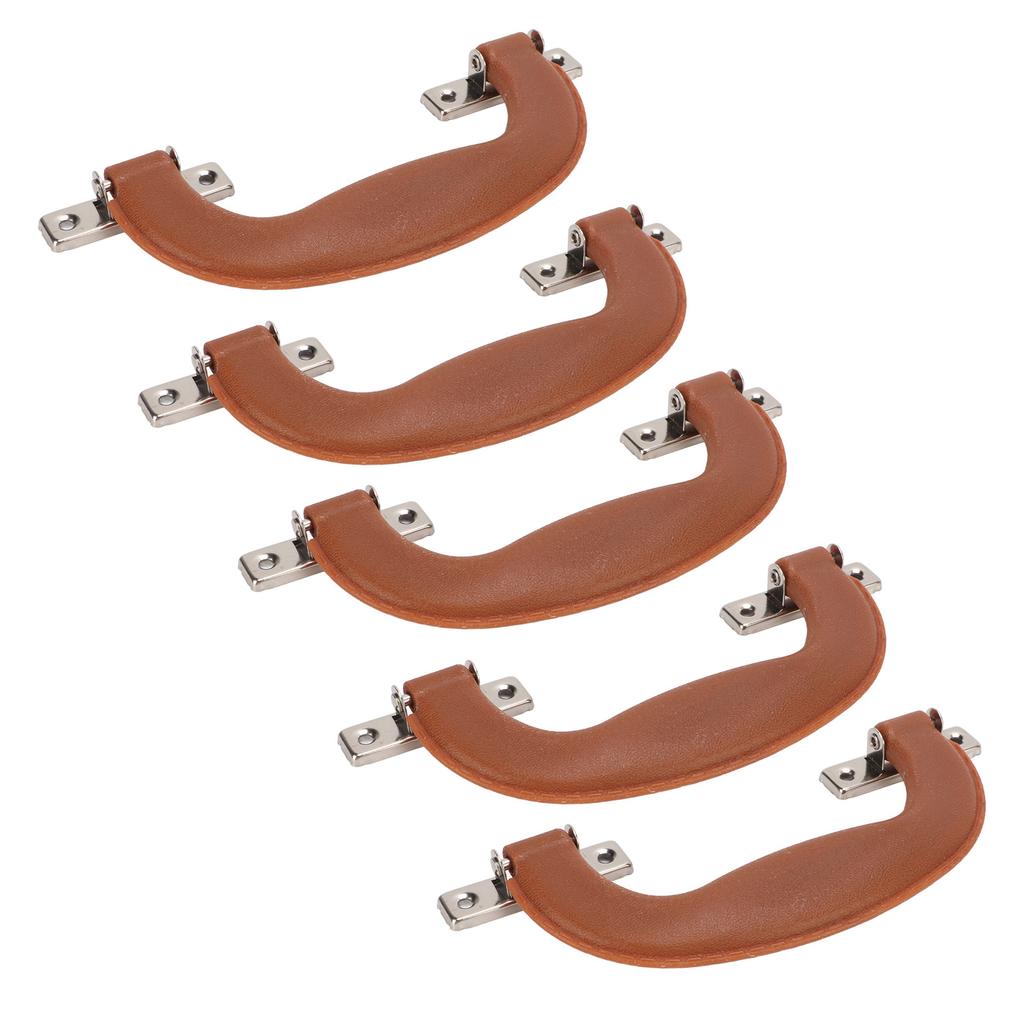 5Pcs Luggage Handles Vintage Style Sturdy Durable Plastic Ergonomic Design Wide Application