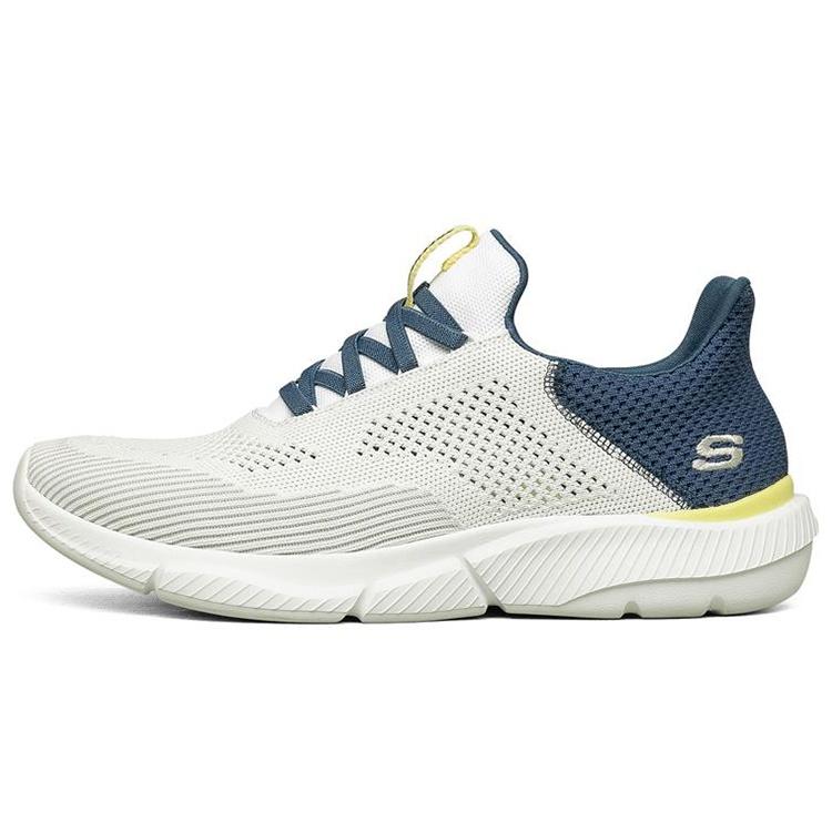 Skechers Ingram White Blue Men s 210281-WHT EU 41