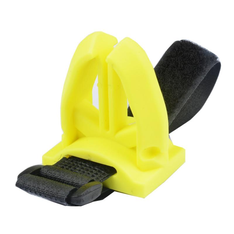 

1Pc Marine Fishing Rod Gear Portable Accessories Fishing Rod Holder Portable Pole Rack Bait Holder V-shaped Rod Rack For Boat жёлтый