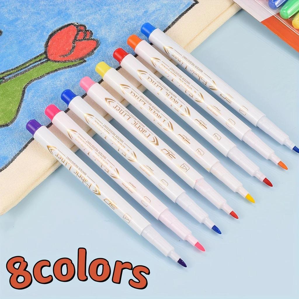 8 шт. Маркер для ткани, Для шитья и творчества, Многоцветные инструменты для разметки.