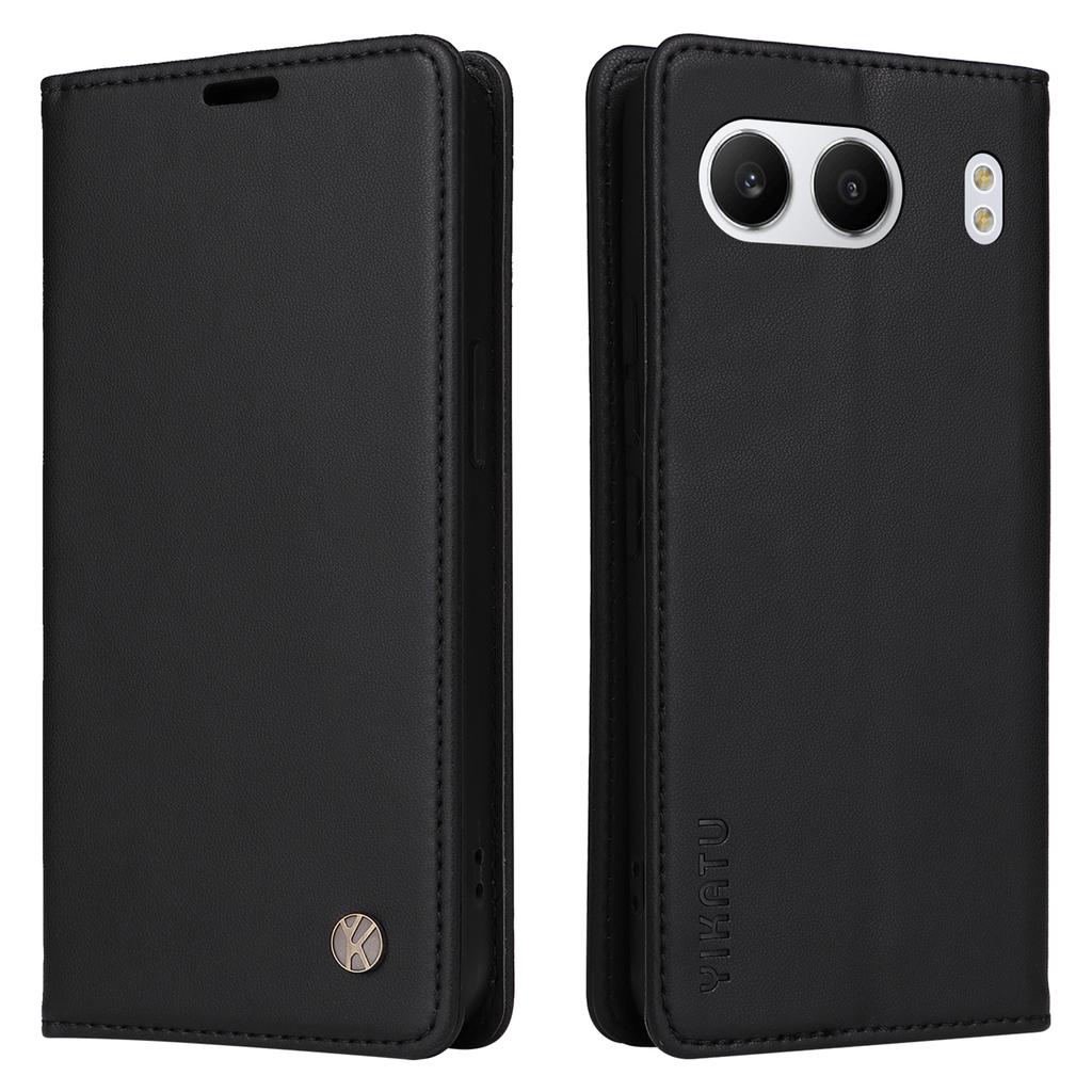 YIKATU YK-001 For OnePlus Nord 4 Case Stand Leather Phone Cover Strong Magnetic Closure