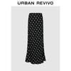 UR Damen Retro Polka Dot Fishtail Rock