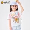 B.Duck Girls' Summer Cotton T-Shirt