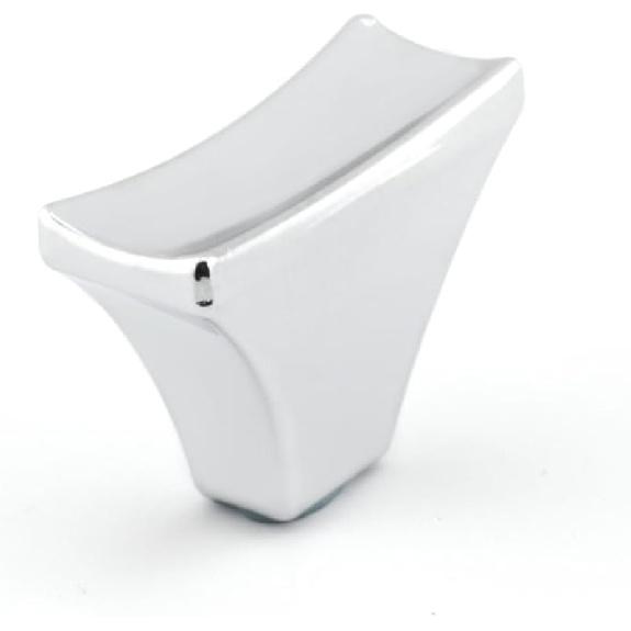 Richelieu Hardware BP722740140 Westmount Collection 1 9/16-inch (40 mm) x 9/16-inch (14 mm) Chrome Transitional Rectangular Cabinet and Drawer Knob Chrome