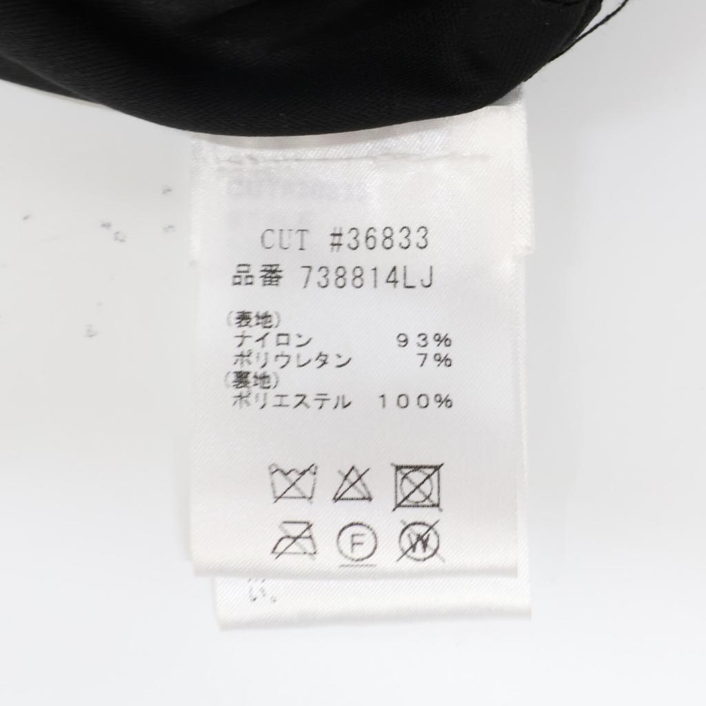 Tadashi Shoji 738814LJ Black Mesh Long Dress Dress XS blackUsed