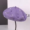 Fashion Autumn and Winter Small Face Big Head Circumference Beret Children Fashion Warm Painter Hat Versatile Newsboy Hat