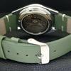 JAPAN VINTAGE REFURBISHED SEIKO 5 AUTOMATIC 6309A MENS GREEN WATCH a441219-4 Sk-a441219