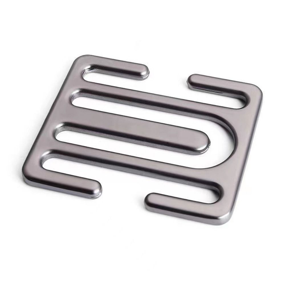 Universal Stopper Safety Car Seat Belt Clips Metal Seat Belt Clip Shoulder Neck Strap Seatbelt Adjuster серый