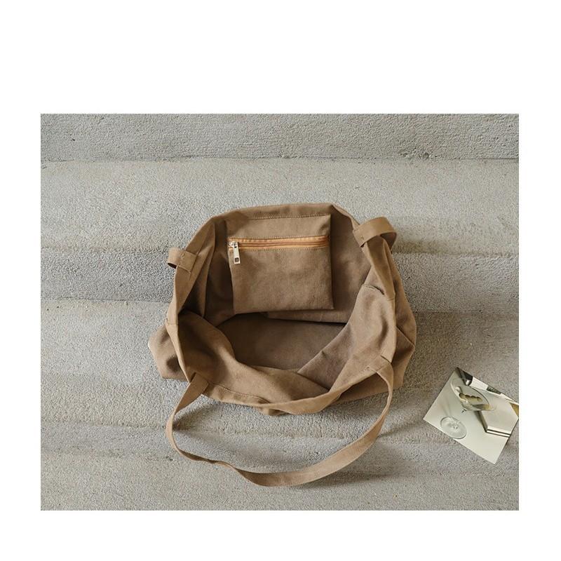 IELGY Корейская версия повседневного искусства холст мода ретро принтованная сумка — фото 8