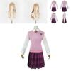 Danganronpa V3 Akamatsu Kaede Cosplay Costume Full Set Exquisite Uniform Design