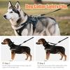 Moschettone di Sicurezza a Doppia Testa per Animali Domestici Connessione Solida Clip di Collegamento per Pettorina da Cane Accessorio da Viaggio e Passeggiata