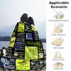 Tennis6666 Personalized Name Blanket Gift Personalized Blanket Ultra-Soft Suitable for Home Decor Picnics Couch Chair All-Season Use