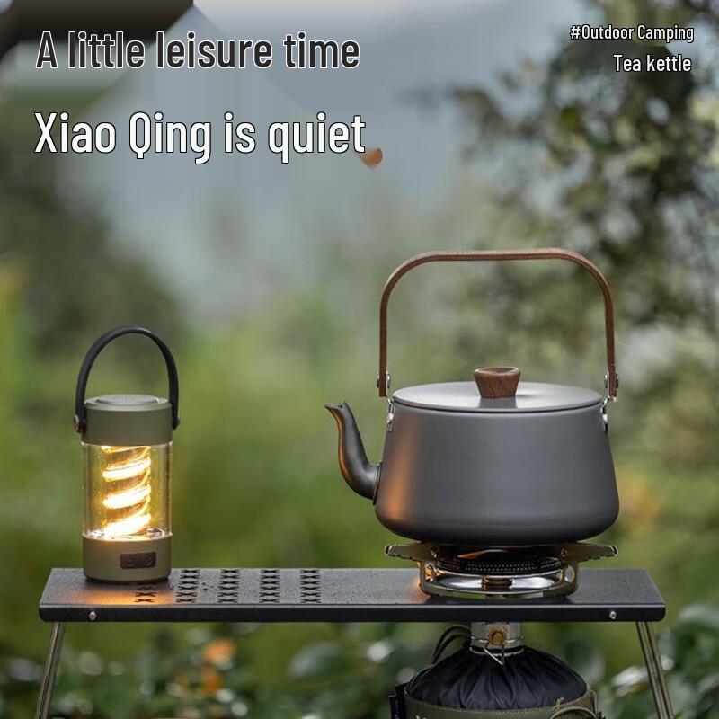 Tragbare Outdoor-Camping-Teekanne