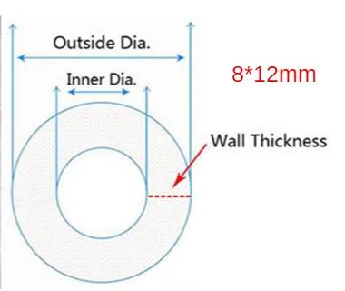 5 Meters Transparent Food Grade Silicone Tube 2 4 6 8 10 12 Flexible Garden Rubber Hose Aquarium Soft Tubing Silicone Pipe