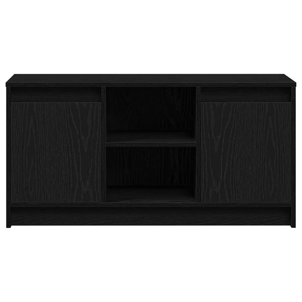 TV Units Black 100 X 34 X 50 Cm Particleboard