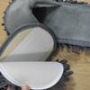 Floor Slippers Lazy Open Toed Mop Slipper Home Use Soft Pure Color Cleaning Slipper