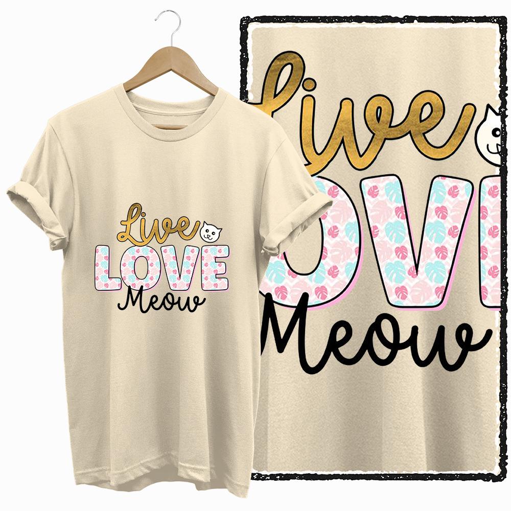 COOLMIND 100% cotton BEIGE cat print exclusive graphic women T shirt big size loose cotton cat lover women tshirt LOVELY cat tee