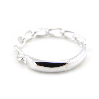 Silvervigselring 'Link of Love'