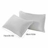 Bed Pillows King Size Goose Feathers And Down White Pillows with Soft Cotton Cover Bed Sleeping Pillows Silk Pillowcase Leopard