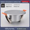 Round Air Conditioner Exhaust Pipe Decorative Cover and Seal