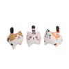 Wooden Craft Cat Figurine Home Office Decor Gift For Cat Lovers