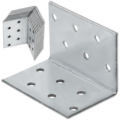 Carpenter's Square Steel Construction Connector 40 X 40 X 60 MM Set of 12 PCS