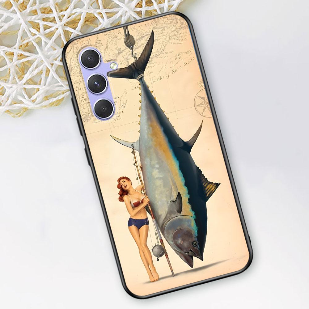 Trout Fish Fishing Case for Samsung Galaxy A51 A53 A54 A31 A52 A12 A13 A21s A22 A32 A11 A22 A33 A41 A52s A73 A14 TPU Phone Cover