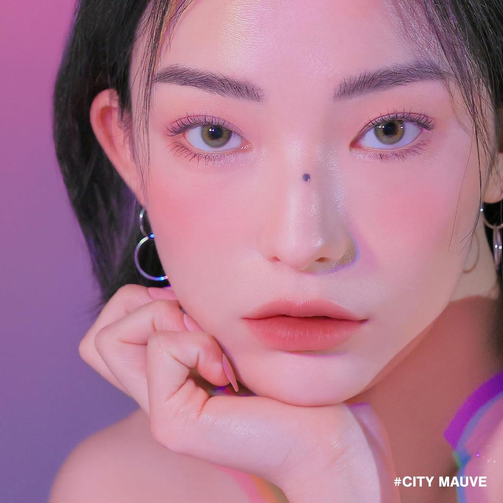 3CE Fard à Joues Visage City Mauve Poudre Joues Cosmétiques Coréens