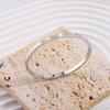 Starry Sky Silver Titanium Steel Bracelet for Women - High-End, Versatile, Full Diamond, Non-Fading Fashion Accessory