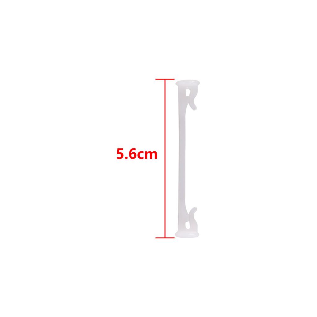 100 Stück Pflanzenranken-Befestigungsclip Fixierclip Gartenpflanzen-Stützclip Kletterranken Klebende Wandklemme Pflanzenclip