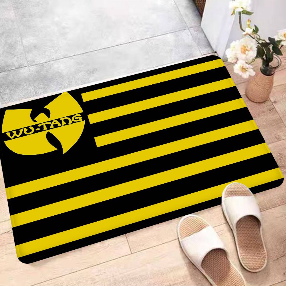 WU-T-TANG CLAN Tappetino da Pavimento Retrò Scelta Multipla Tappeto per Soggiorno Cucina Antiscivolo Decorazione Moderna per la Casa