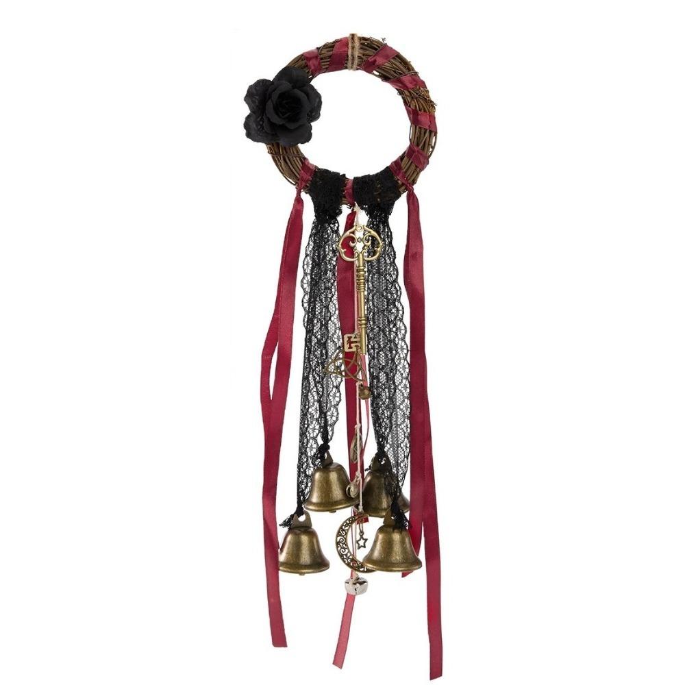 

Rattan Wind Chime Wind Chimes Vintage Door Knob Decoration Door Bells Door Hanging Room Decoration