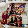 Cartoon Cover Blanket Luffy Student Air Conditioning Blanket Flannel Lamb Sherpa Blankets Baby Kids Gift Throw Sofa Bedroom